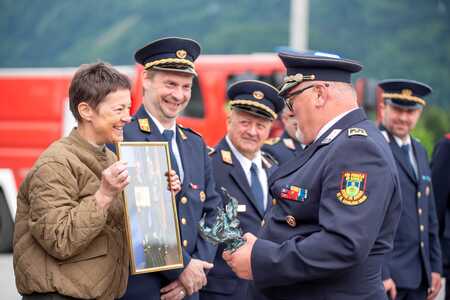 Franc Finkšt_čestitka županje Majde Potočnik